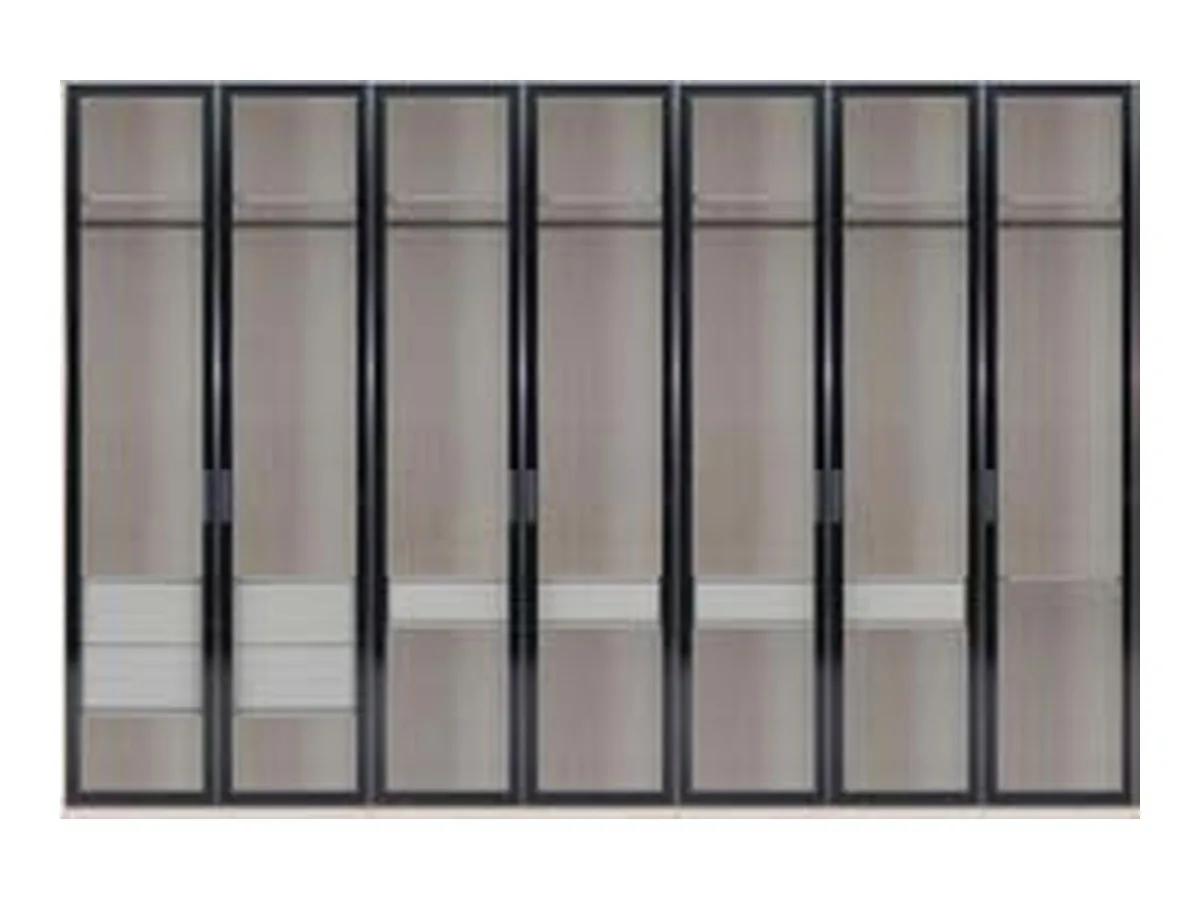 Furniture wardrobe DFF 9288 (7-Large door)