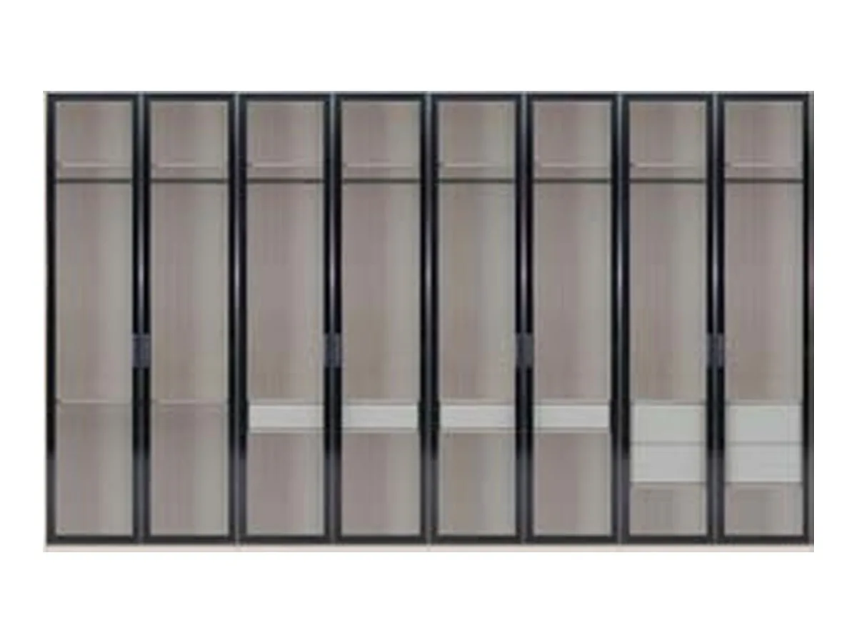 Furniture wardrobe DFF 9288 (8-Large door)