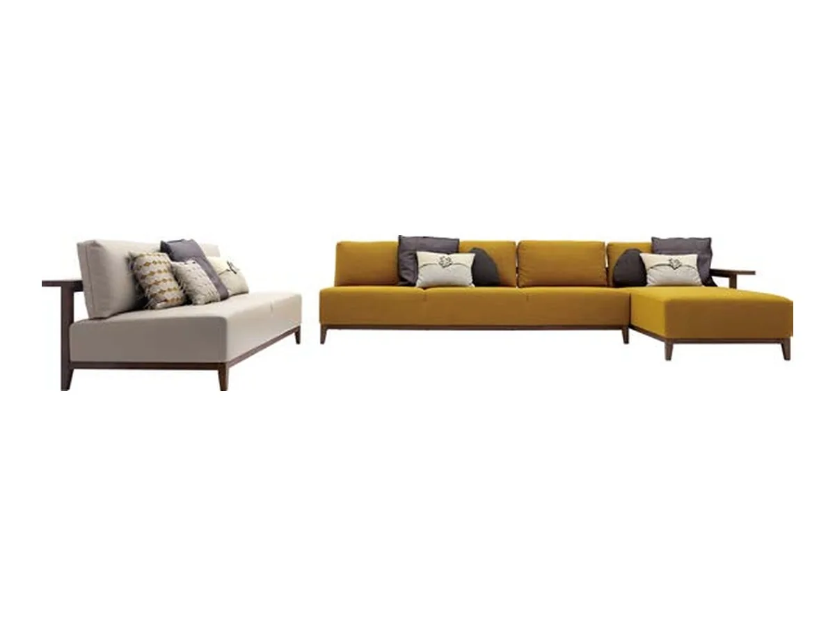 Sofa DFS228A-(1R+(2-1.8)+3)-BW-S