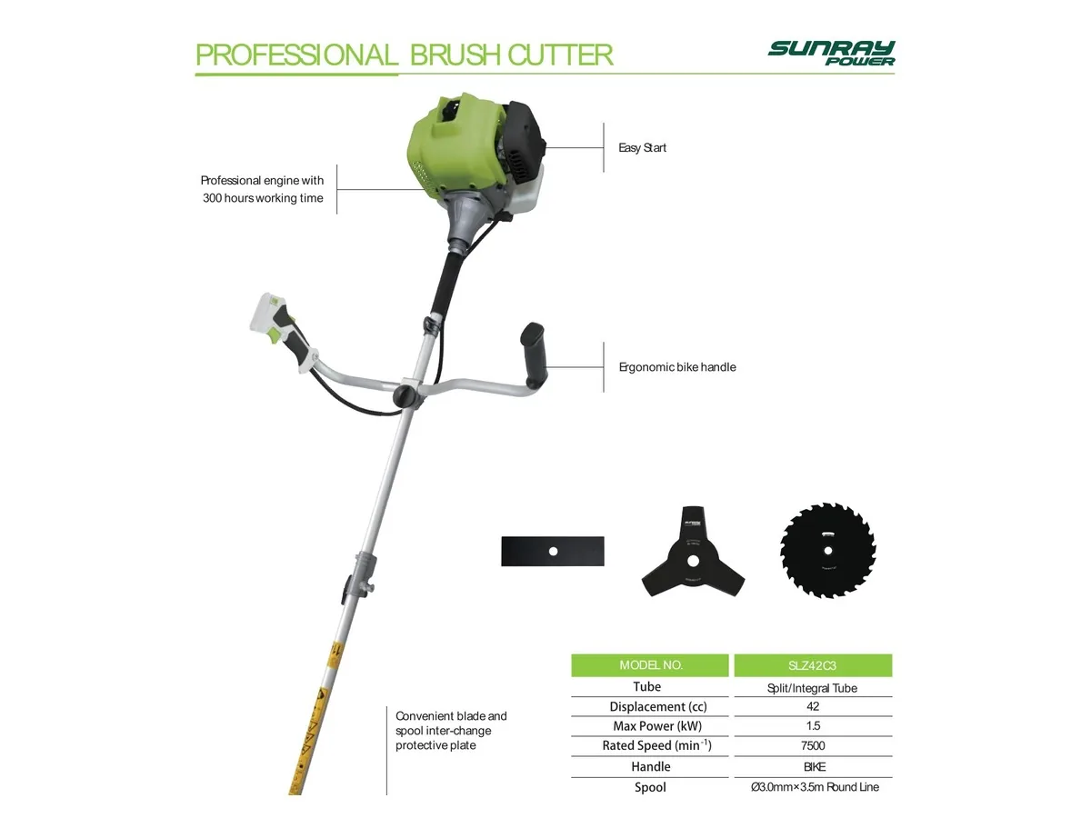 Professional brush cutter
