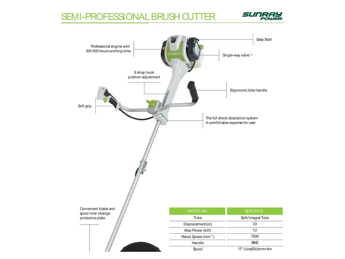 Semi-professional brush cutter range 02