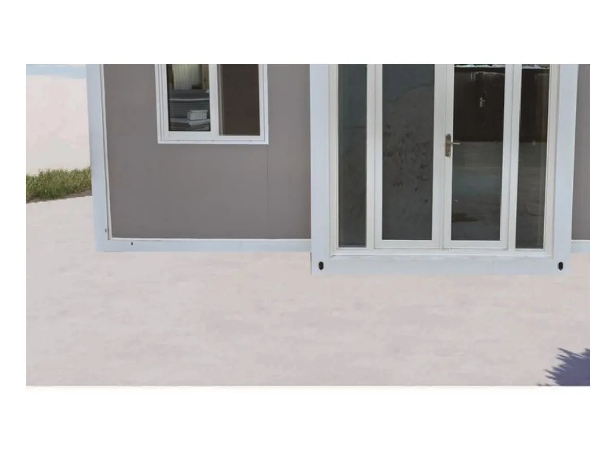Expandable House White Glass