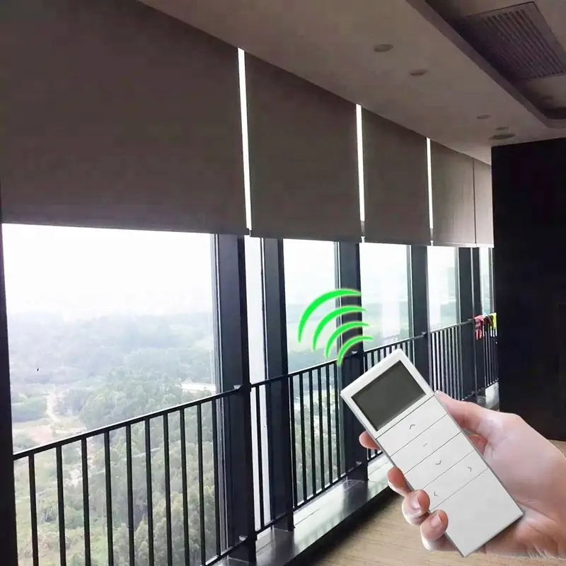 Motorised Balcony Roller Blinds