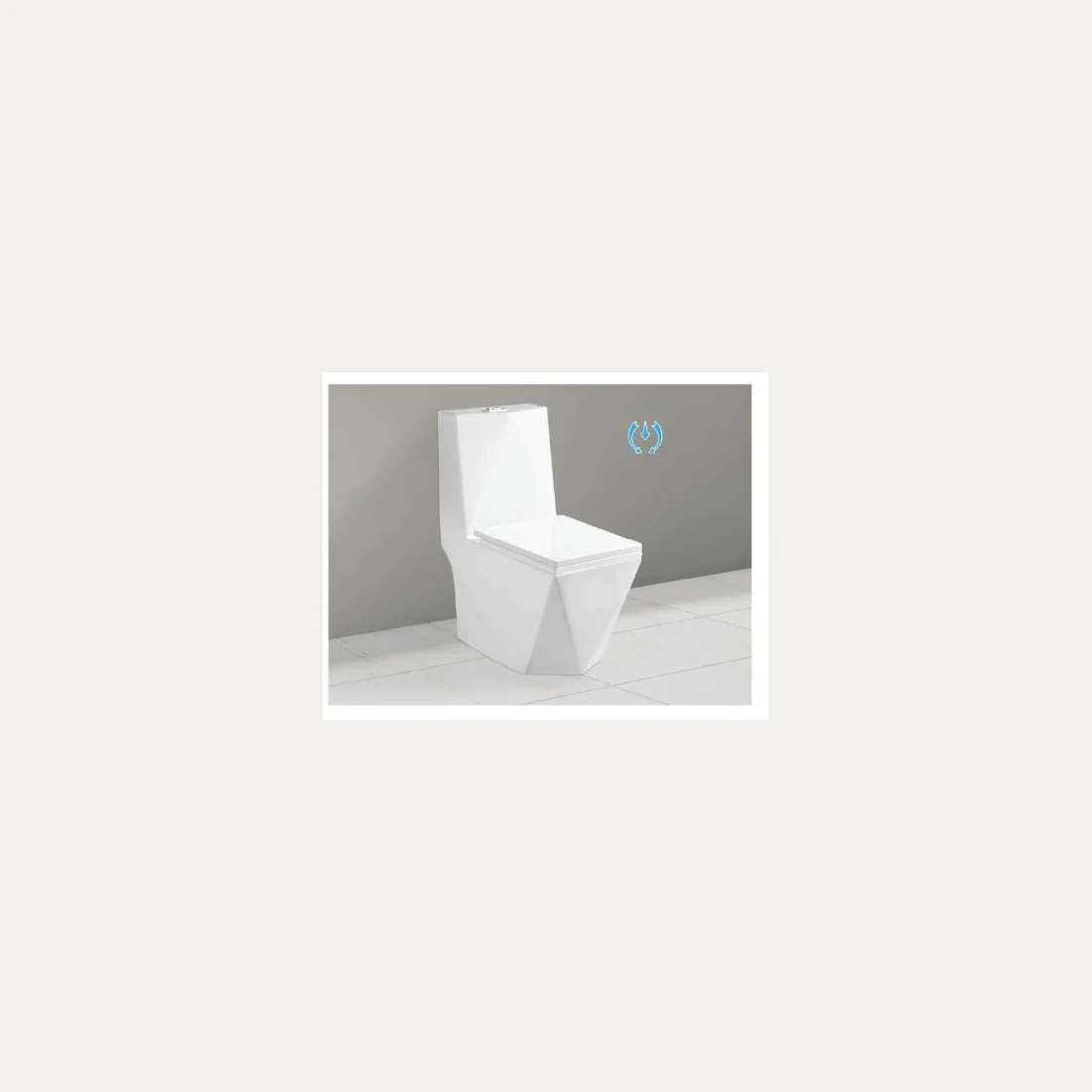 One-piece toilet LE-6139