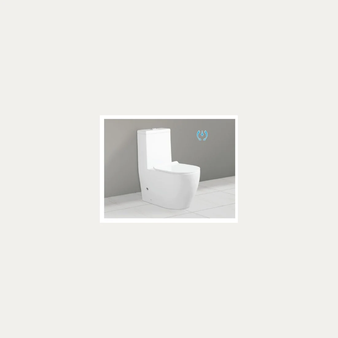 One-piece toilet LE-6381