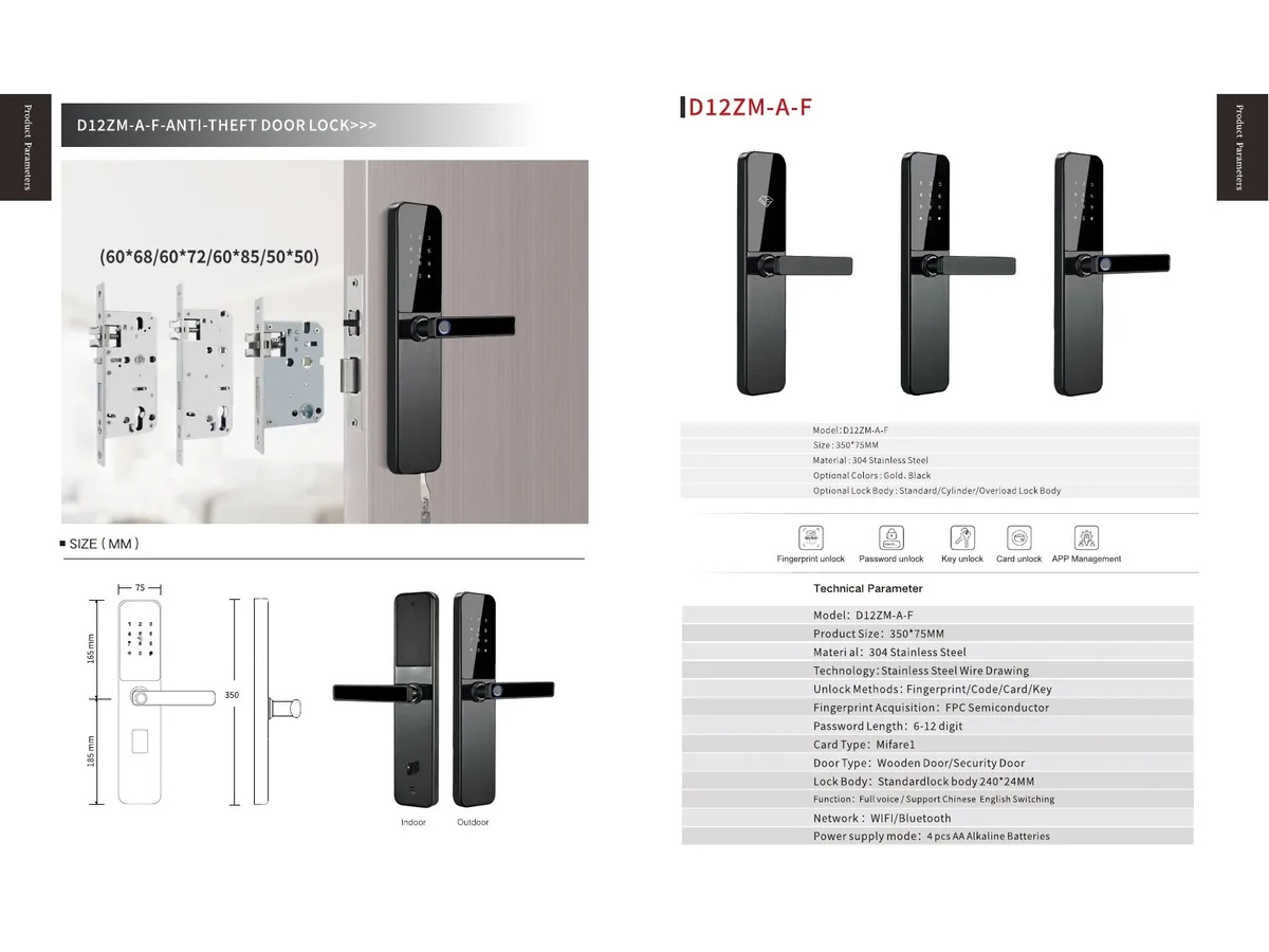 smart lock D12ZM-A-F