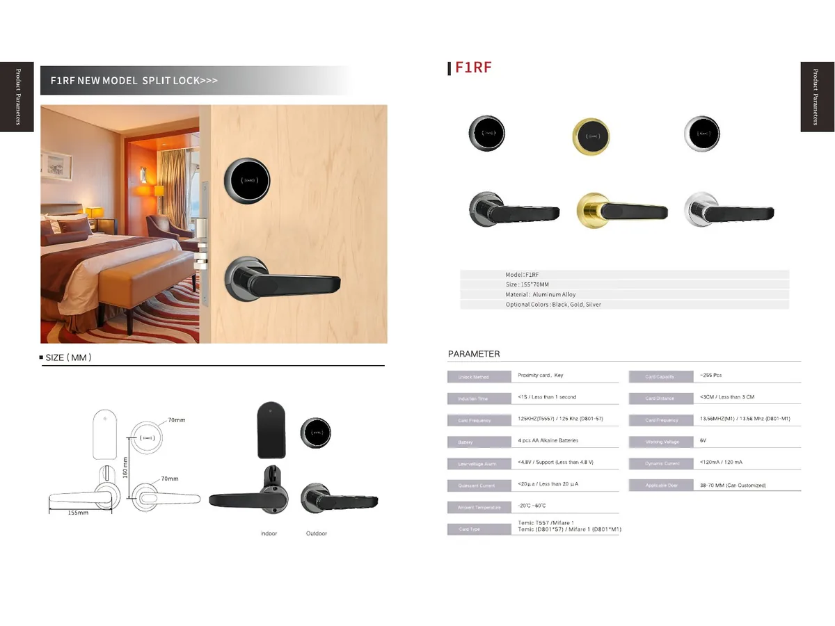 smart lock F1-RF