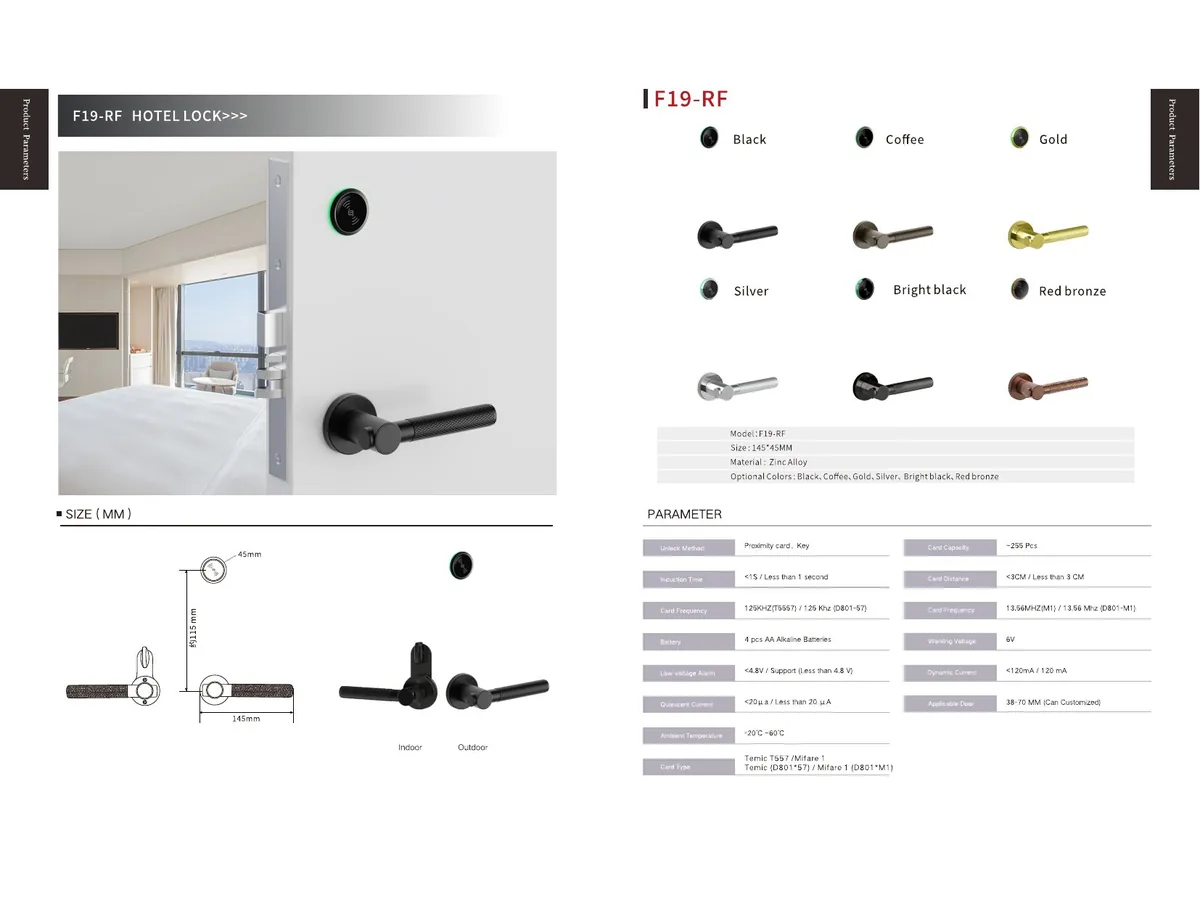 smart lock F19-RF
