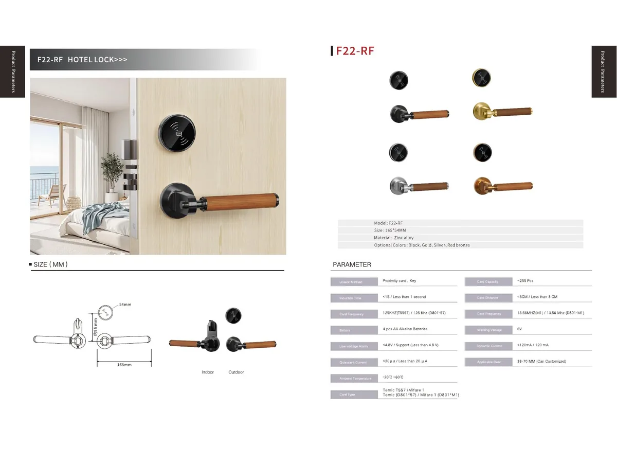 smart lock F22-RF