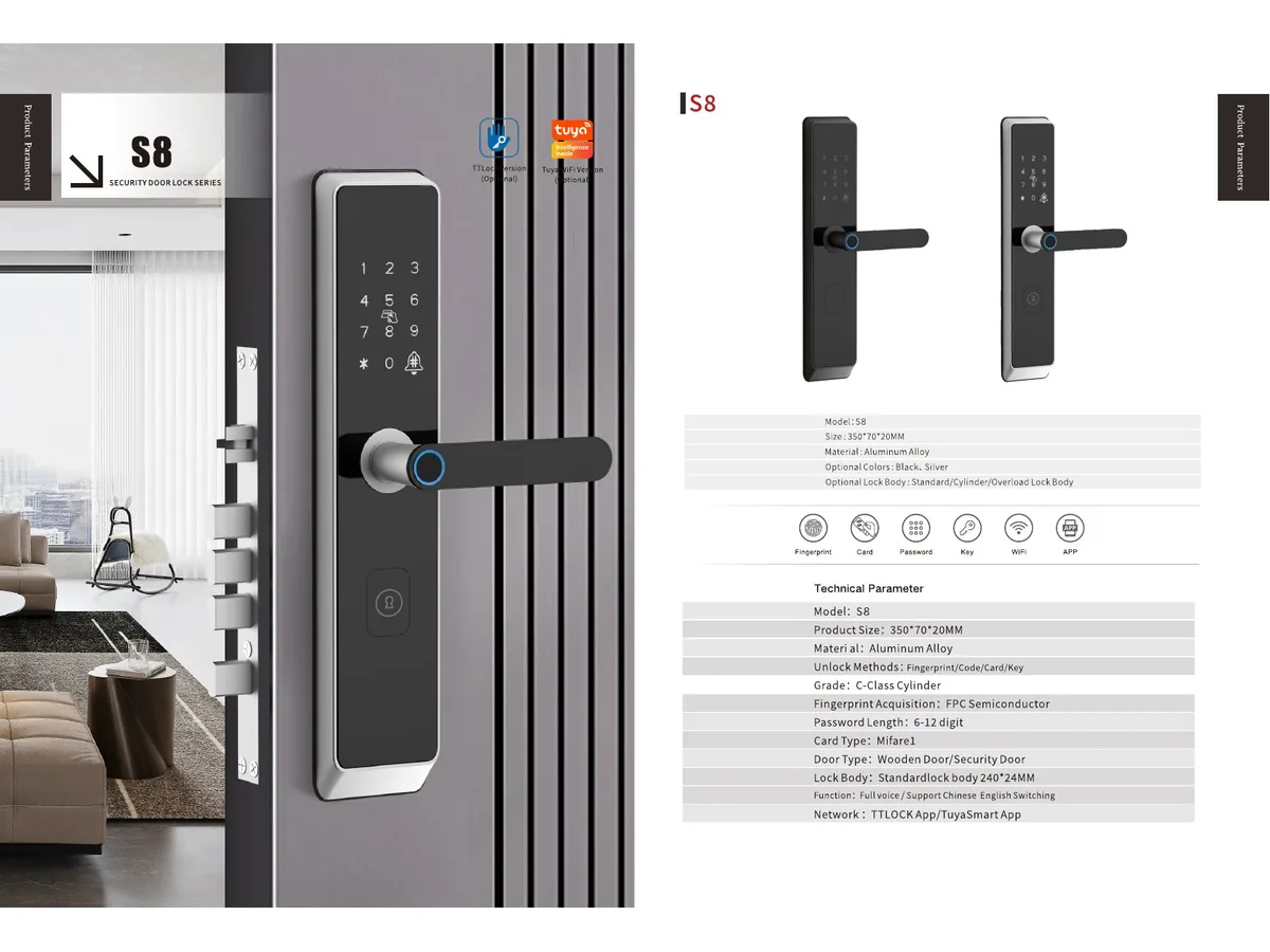 smart lock S8