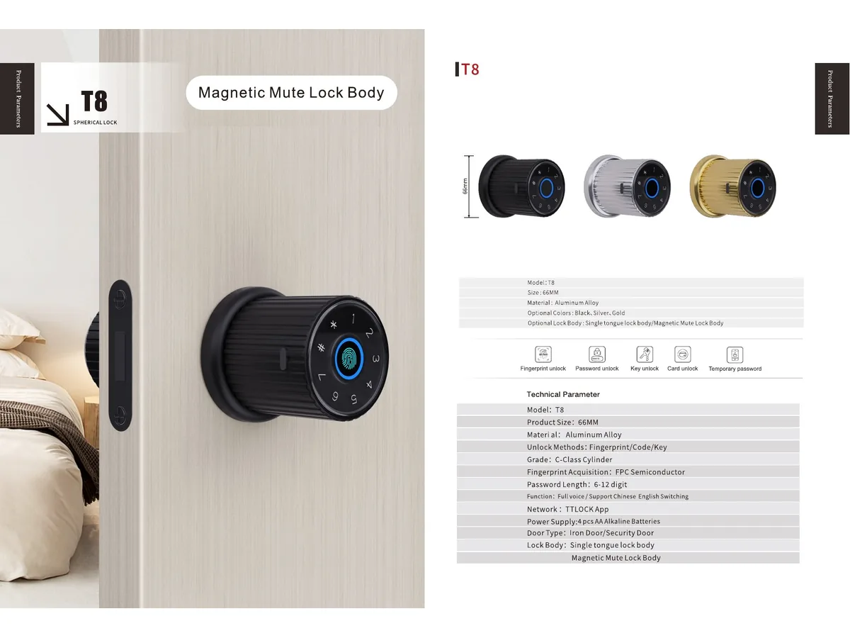 smart lock T8