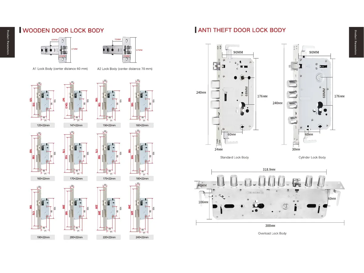smart lock WOODEN-AND-ANTI-THEFT-DOOR-LOCK-BODIES