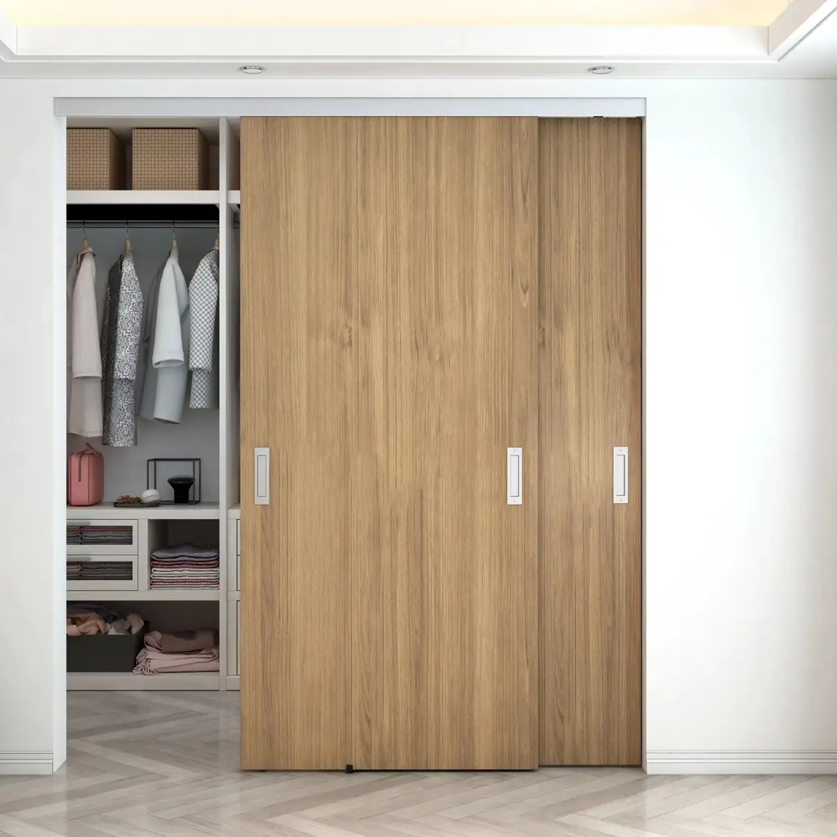 Timber Sliding Wardrobe Door